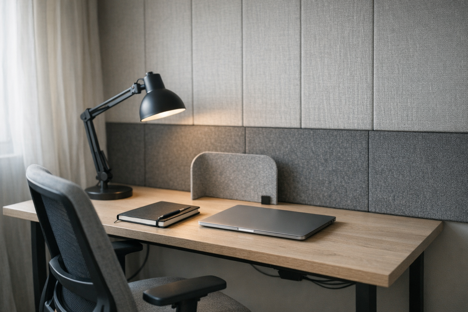 Optimaal ingerichte stiltewerkplek