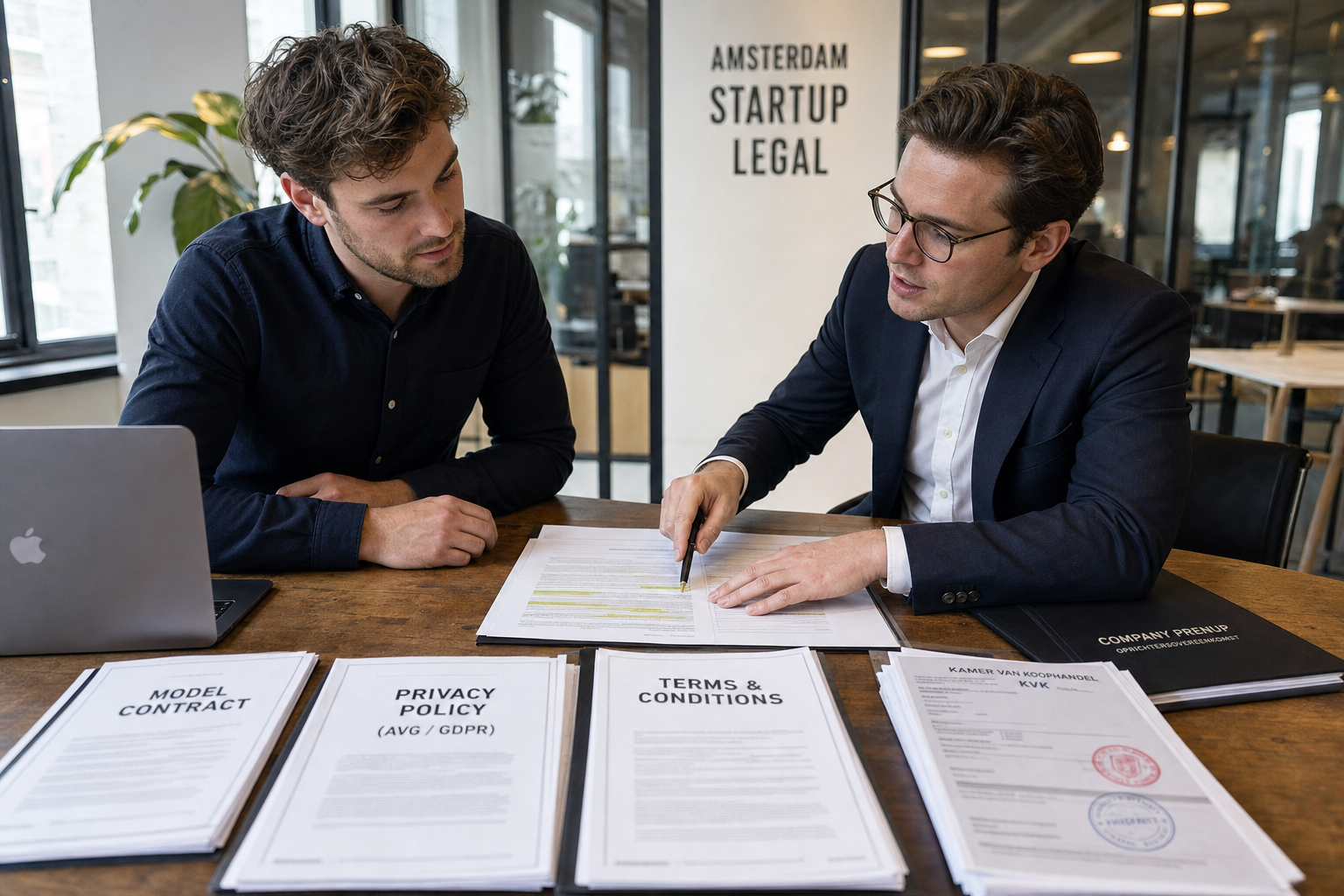 Juridische documenten voor startende ondernemers