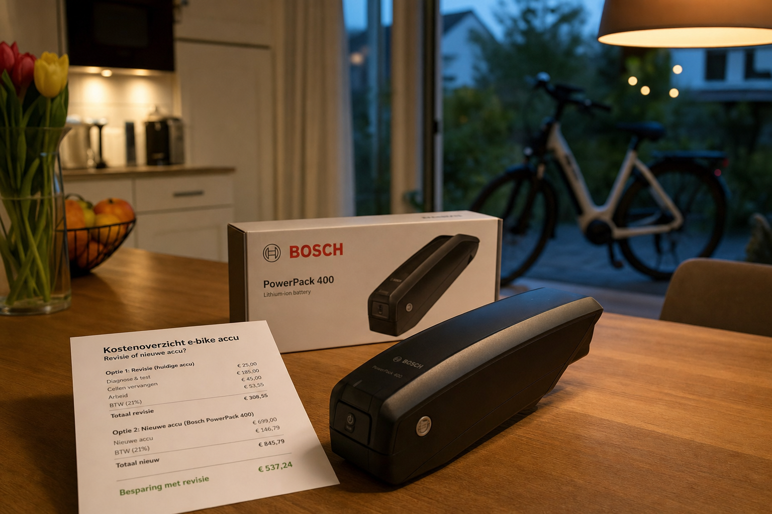 Bosch PowerPack accu reviseren