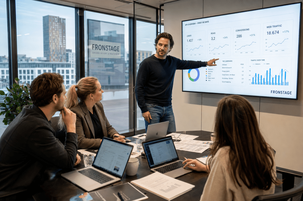 Welke resultaten en KPI’s mag je verwachten van een marketingbureau Eindhoven in de eerste 90 dagen samenwerking?
